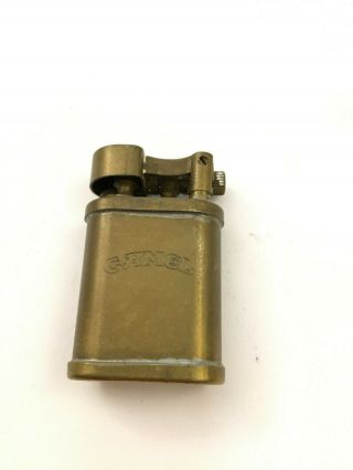 Rare Htf Vintage Brass Camel Lighter (not Zippo)
