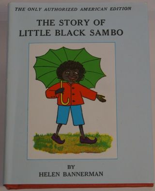 The Story Of Little Black Sambo,  Helen Bannerman,  Dust Jacket,  Fine