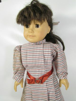 VTG American Girl PLEASANT COMPANY Samantha Doll in Meet Outfit 1986 2