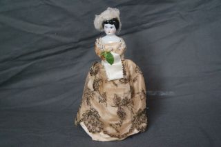 Antique China Head Doll Marked 9 Germany K C 1890 6.  5 Inches Tall