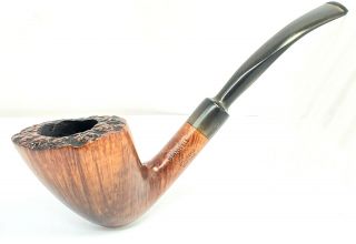 Old Stanwell Reg 969 - 48 " Flame Grain " (freehand),  Ready To Smoke