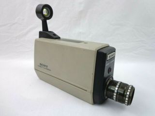 Vintage Sony Avc - 1420ce Video Camera Black & White Very Rare