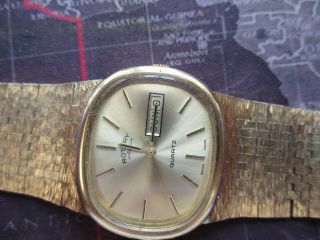 mens vintage rotary quartz watches for repair spare parts 3