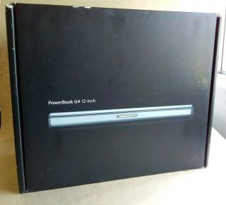 Apple Powerbook G4 12 - Inch 867mhz Empty Box - For Collectors