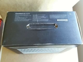 Apple Powerbook G4 12 - inch 867MHz empty box - for collectors 3
