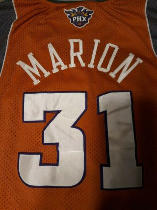 Shawn Marion 31 Phoenix Suns Nba Jersey Orange Reebok Size Xl