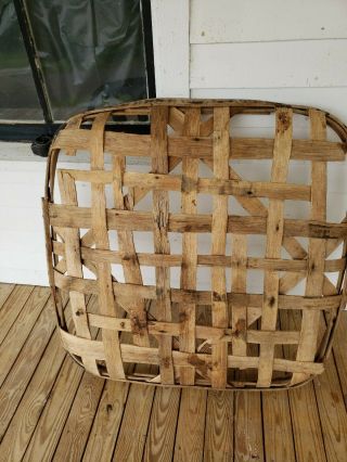 Antique Tobacco Basket From Greeneville Tenn (tn) Ray Haney