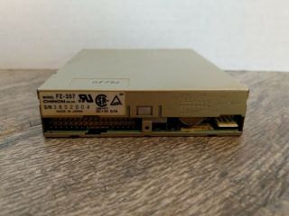 Vintage Chinon FZ - 357 Desktop Computer PC Floppy Disk Diskette Drive 3