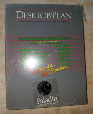 Apple Iii Computer Desktop/plan Visicorp - Paladin Business And Financial Planning