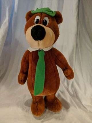 Vintage Yogi Bear Stuffed Animal Hanna - Barbera 1995 Plush Toy 15.  5 " (b01)