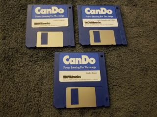 Inove Tronics Cando 3 Floppy Software Kit For The Amiga