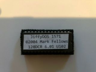 JiffyDOS ROM ' s v6.  01 for Commodore 128DCR and 1571 Drive (Roms) 2