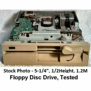 Mitsubishi Mf504a - 318u,  5 - 1/4 ",  1/2h Beige,  1.  2m,  Floppy Disk Drive,