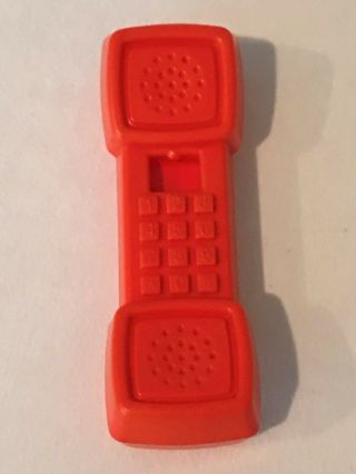 Fisher Price Fun with Food Kitchen Replacement Orange Phone Vintage 1987 3