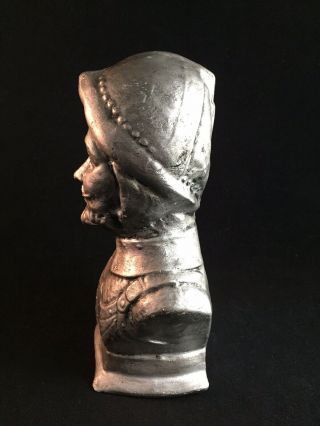 Vintage Spanish Conquistador Explorer Bust Figurine 2