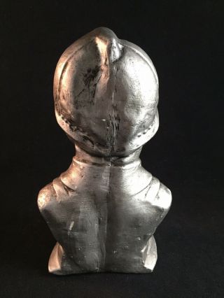 Vintage Spanish Conquistador Explorer Bust Figurine 3