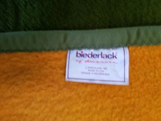 Colorado State Ram University Blanket Throw Made In USA 64x46 Biederlack 2