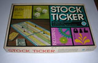Stock Ticker Vintage Copp Clark Game