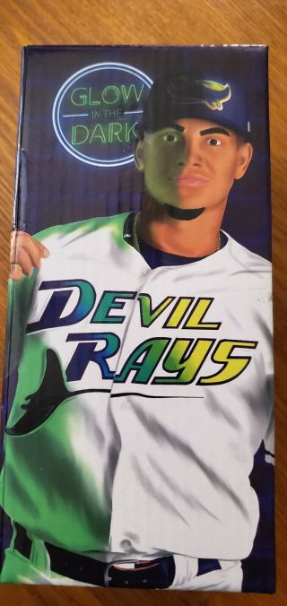 Glow In The Dark Tampabay Devil Rays Willy Adames " The Kid " Bobblehead