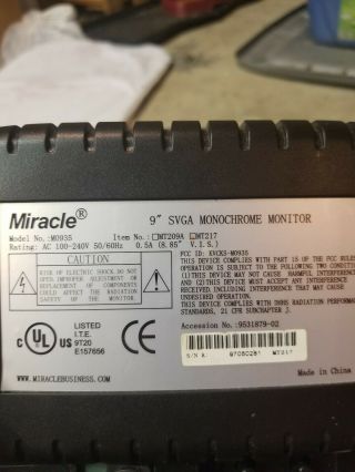 Miracle 9 