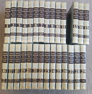 Vintage Funk & And Wagnalls Encyclopedia 1986 Near Complete Set 28 Of 29