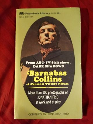 Dark Shadows Barnabas Collins: A Personal Picture Album