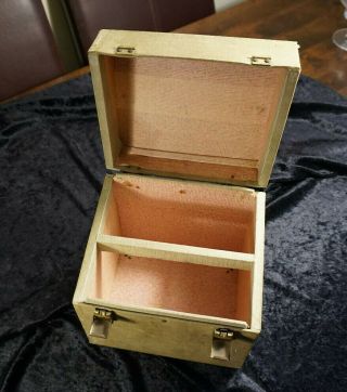 Vintage 7 Inch 45 Rpm Singles Record Box Carry Case