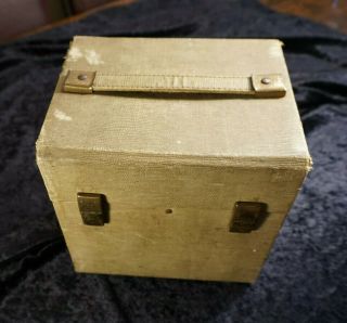 Vintage 7 Inch 45 Rpm Singles Record Box Carry Case 2