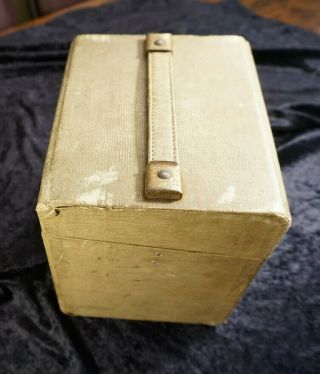 Vintage 7 Inch 45 Rpm Singles Record Box Carry Case 3