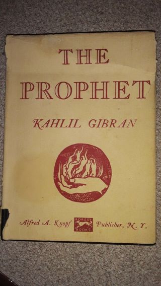 The Prophet Kahlil Gibran Mini Book