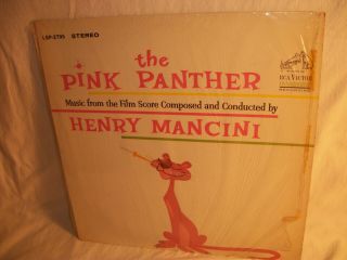 Vntg Album The Pink Panther - Henry Mancini - Rca 1963 Vinyl