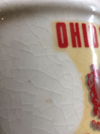 Ohio State Buckeyes Beer Stein Tankard Mug Vintage “crackle” To Finish 3