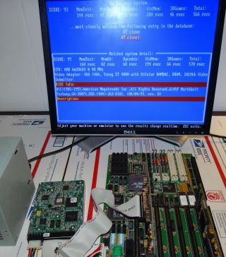 Micronics 09 - 00081 - 02 Motherboard Gateway 2000 486 Vintage Intel DX 33MHZ 2