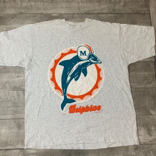Rare Vintage Miami Dolphins Nfl 1990 