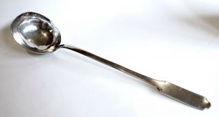 Silver Large Oversize Serving Spoon Vintage