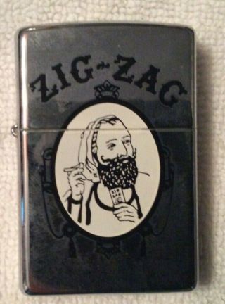 1999 Zigzag Zig Zag Zig - Zag Zippo Lighter Rolling Paper