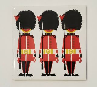 Vintage Kenneth Townsend Scenes Of London Grenadier Guards British Soldiers Tile