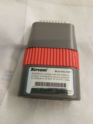 Xircom Pe3 - 10bt Pocket Ethernet Adapter Iii No Ac No Cables