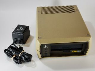 Vintage Atari 810 Disk Drive With Power Supply As - Is