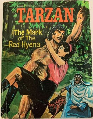 Vintage 1967 Big Little Book - Tarzan The Mark Of The Red Hyena 2005
