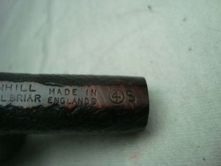 DUNHILL 252 F/T Shell Briar 4S vintage 1967 tobacco smoking pipe bowl 46 3