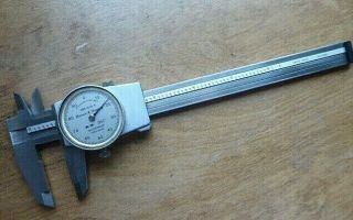 Vtg Machinist Brown Sharpe 599 - 579 - 4 Swiss Made Dial Caliper Micrometer - Nocase