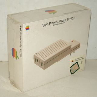 Vintage Apple Personal Modem 300/1200 A9m0304 For Collector - -
