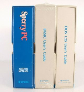 1985 Sperry Computer Manuals Users Guide Dos 1.  25 Terminal Emulator Software