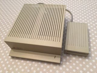 Broken Apple IIgs Rom 1 computer & 3.  5 Disk Drive A2S6000 Parts 2