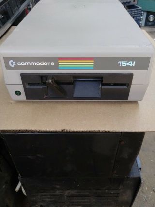 Vintage Commodore 1541 Single Drive Floppy Disk With Power Cord