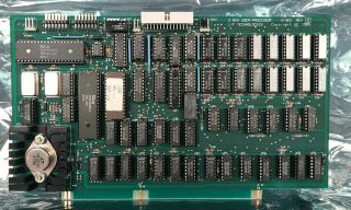 L/f Technologies Z - 80h User - Processor A1320 Rev D 1985 - S - 100 Cpu Card Board 86