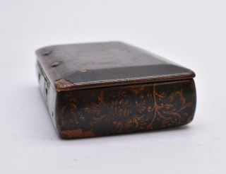 Very Rare Antique 19thC Gilded Napoleon’s Bivouac Snuff Box - Circa 1820 3