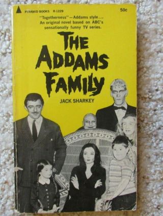 The Addams Family By Sharkey Vintage Paperback 2nd Printing 1965