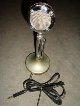 Vintage Astatic D - 104 Microphone With Model - G Base